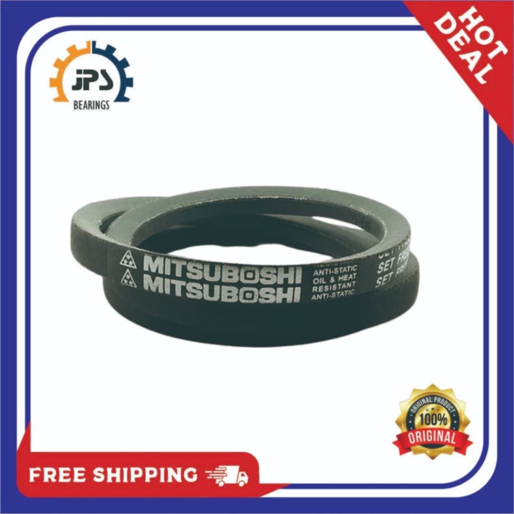 V-Belt Mitsuboshi B 127 - สายพานพัดลมอุตสาหกรรมประเภท B127 เดิม