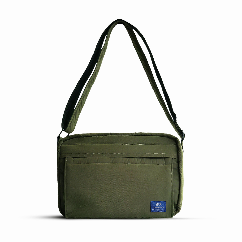 Johnny and Joy Black Box Olive Bag Vol 3 I Sling Bag