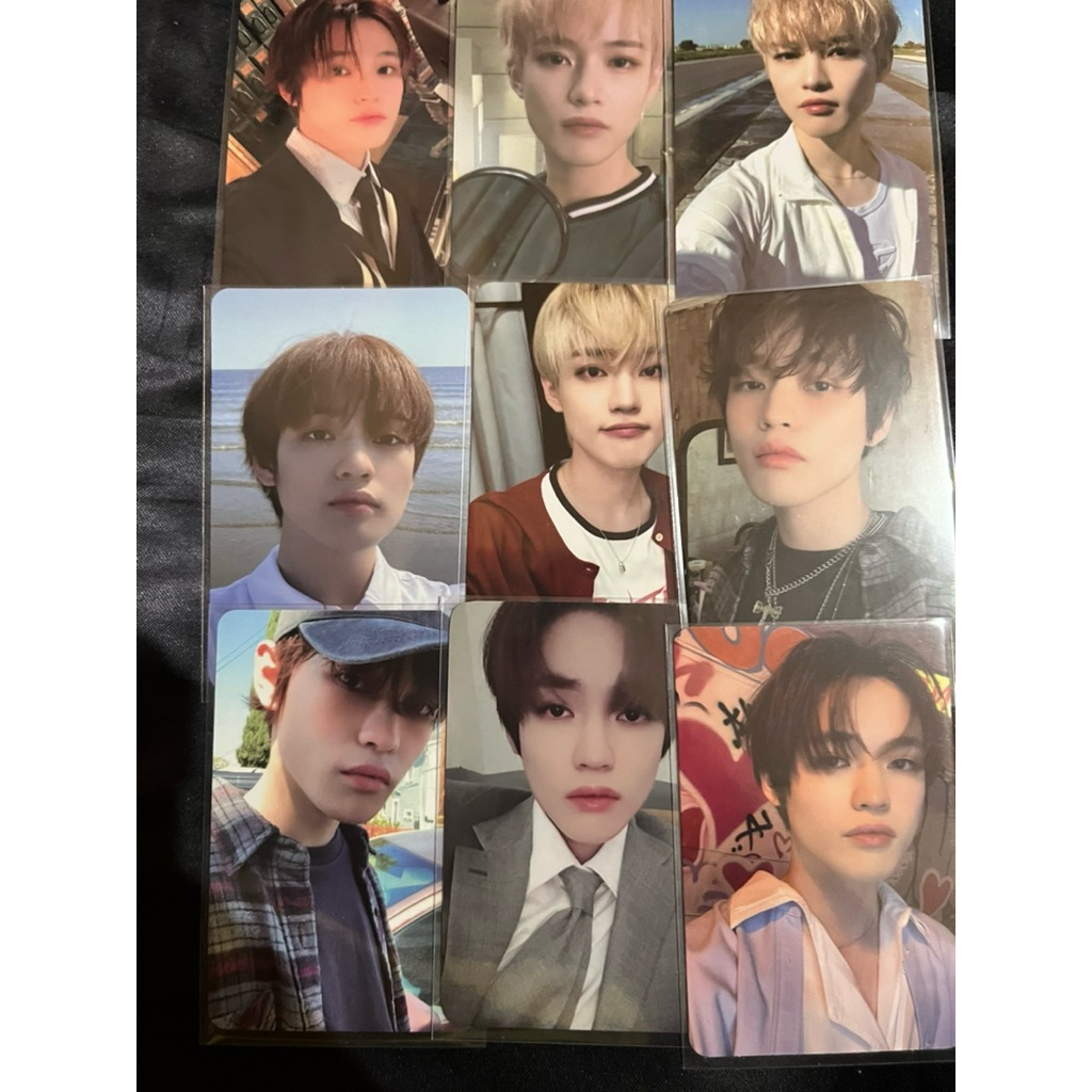 Photocard chenle และ jisung nct dream