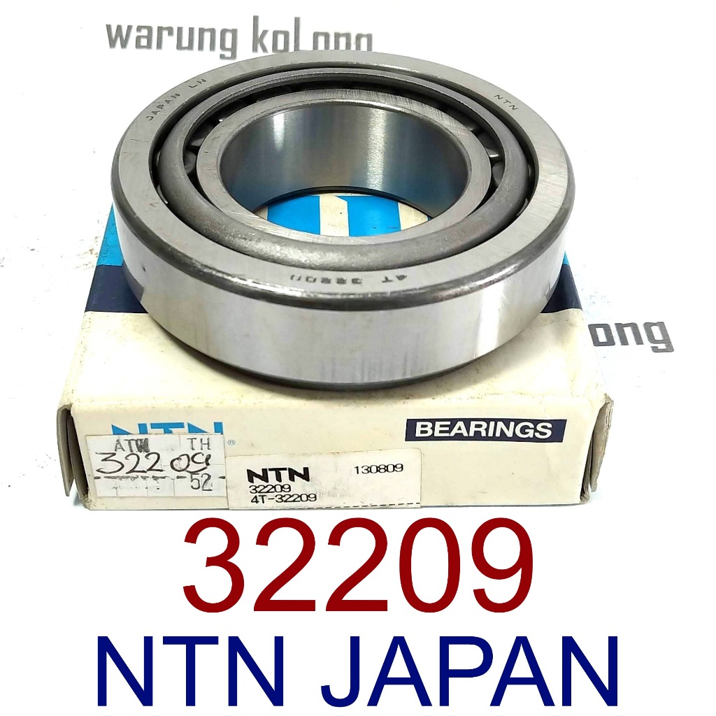 NTN Japan Bearing 32209 Japan 4T-32209 ลูกกลิ้งเรียว