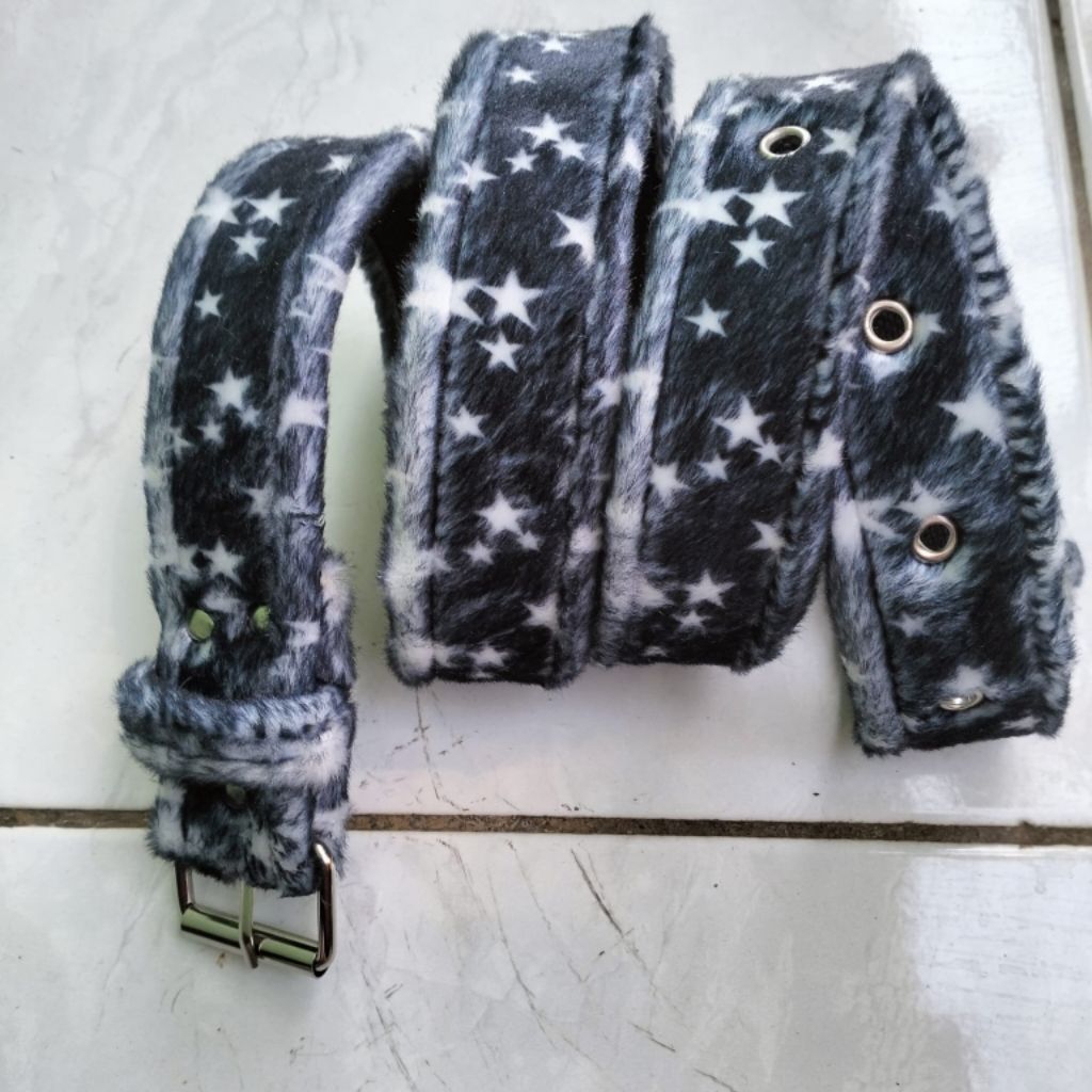 Leopard Belt l Leopard Belt l Leopard motif skena buckle l unisex ผู้ชายผู้หญิง