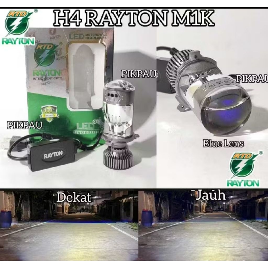 H4 mini bead MT star M101 MAX มีโมดูลฐานสว่างเป็นพิเศษ