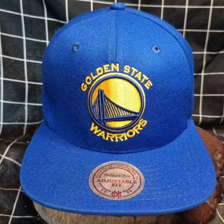 Golden State Warriors-Mitchel&Ness-Blue-Wool-Adult