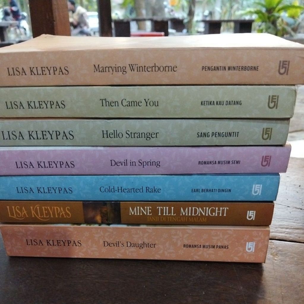 หนังสือมือสอง นวนิยาย Lisa kleypas