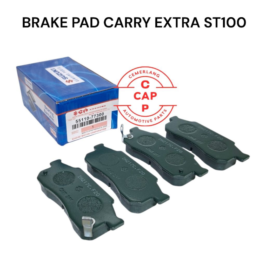 ผ้าเบรค CARRY XTRA - ผ้าเบรคหน้า SUZUKI ST100 CARRY EXTRA 1.0