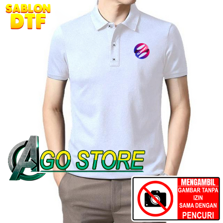 XL SMART Polo Shirt Collar T-Shirt - Together Unlimited Wangky T-Shirt AGOSTORE