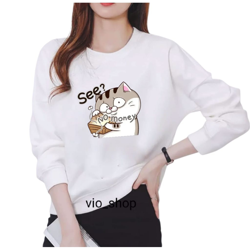LONG-SLEEVED เสื้อท็อปผู้หญิง/เทรนด์เสื้อยืดสตรี LONG-SLEEVED/DIGITAL DTF PRINT/MOTIFS