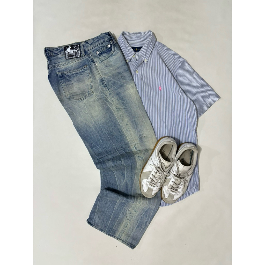 เสื้อเชิ้ตลาย Ralph lauren