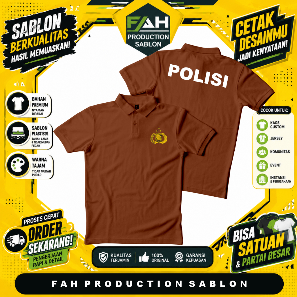 POLICE POLO SHIRT POLICE SHIRT