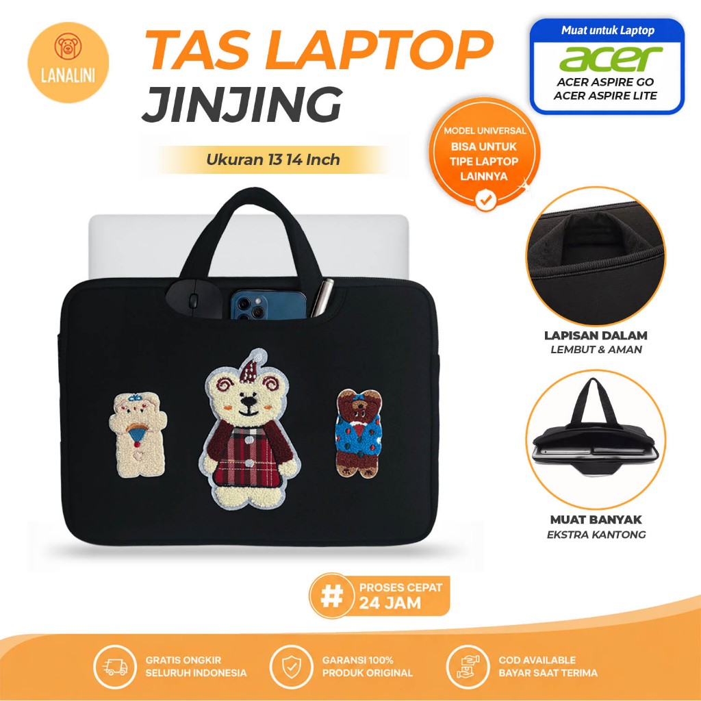 กระเป๋าแล็ปท็อปตัวละครป้องกันการกระแทก ACER Aspire Go AG14 Acer Swift Go 14 Acer Aspire Lite 14 นิ้ว