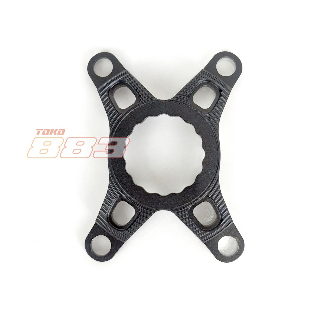 Spider Chainring Adapter สําหรับ EASTON Crank ถึง 4 Bolt 110 BCD Shimano Chainring วัสดุโลหะผสม 43gr