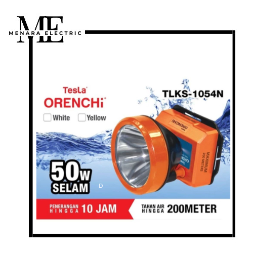 TESLA ORNCHI DIVING HEADFLASH 50W 200M TLKS-1054N ไฟฉายดําน้ํา