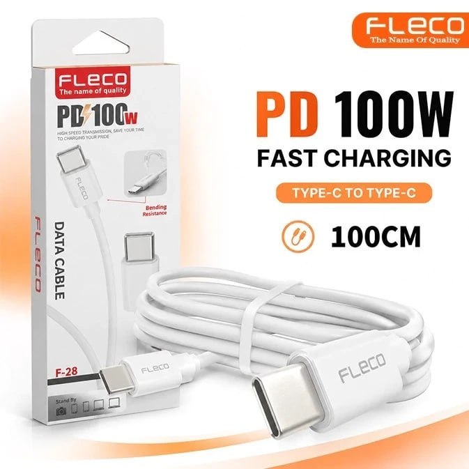 สายเคเบิลข้อมูล FLECO F-28 | Type-C TO type-C |