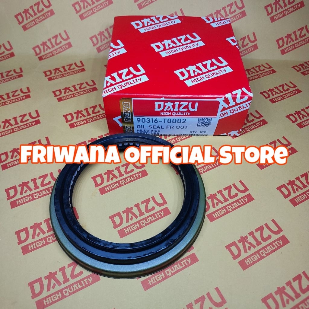 ซีลน้ํามันล้อนอก 90316-T0002 Hilux Vigo Fortuner Daizu