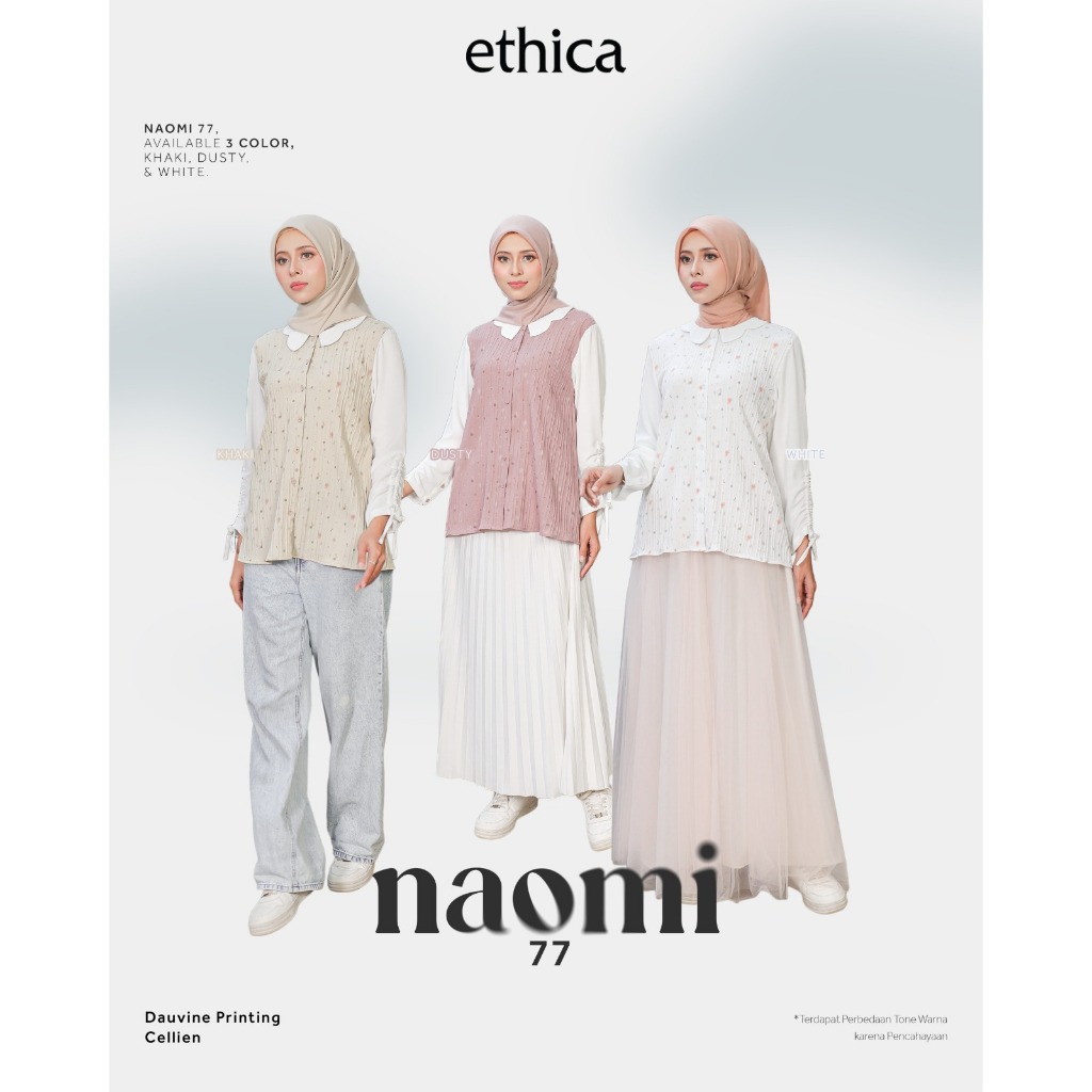 Ethica Naomi 77 Mat Celline Daily Blouse ล่าสุด