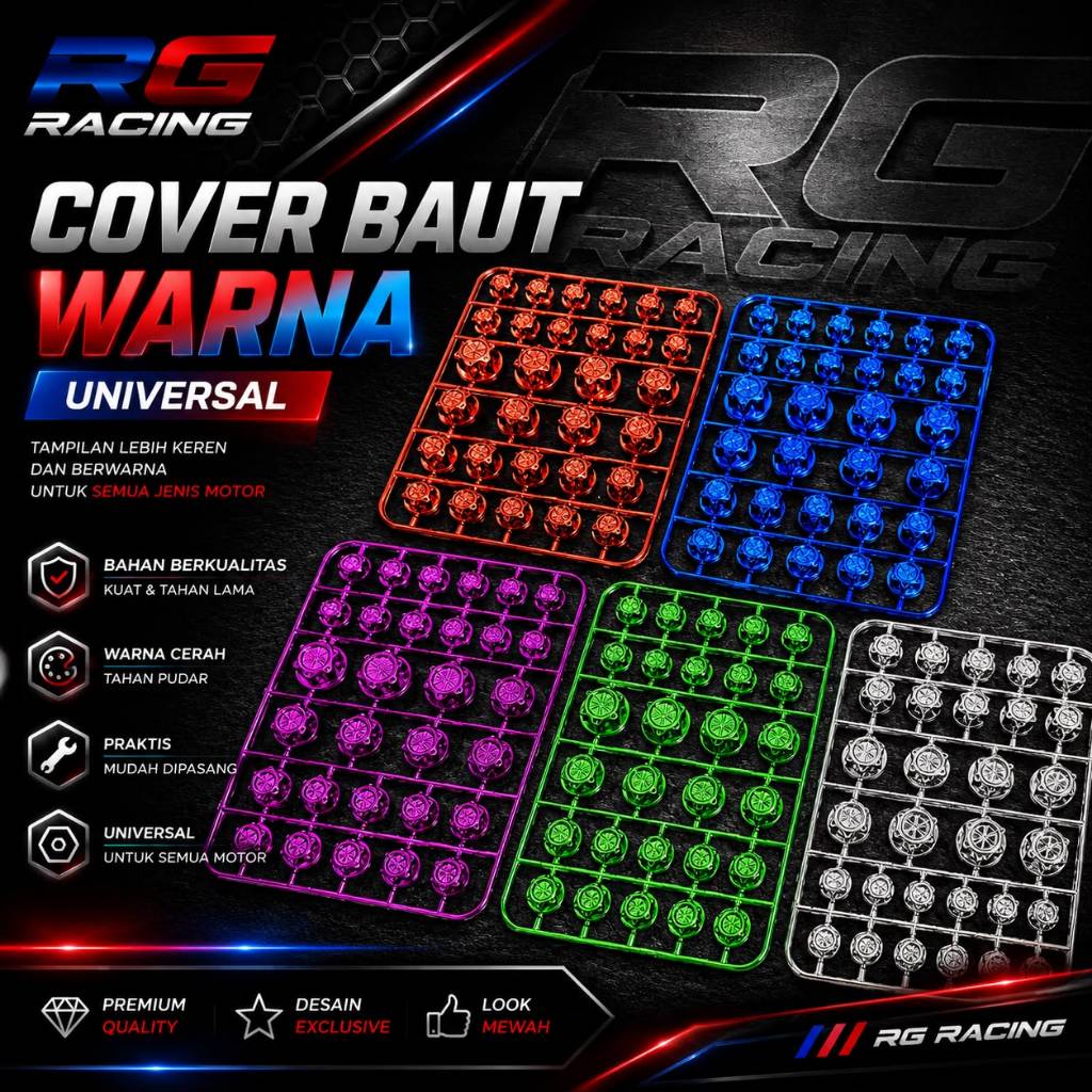 MV88 ล่าสุด Monel Flower Gold Bolt Cover คุณภาพพร้อมใน 5 สีทันสมัย