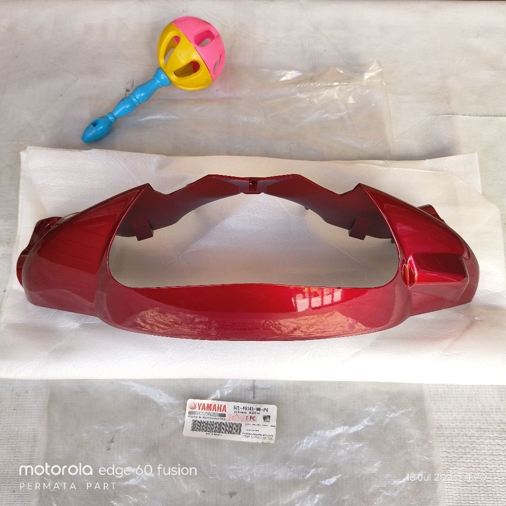 MERAH Yamaha Mio sporty Mio old Front Head Cover 5TL สีเลือดหมู Red P4 เดิม Yamaha YPG