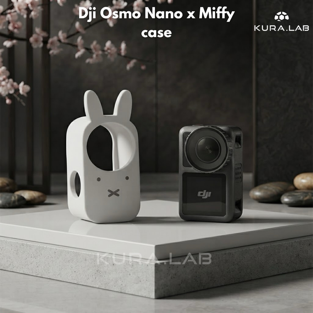 เคส DJI Osmo Nano Miffy Cute Bunny เคสพิมพ์ลาย 3D