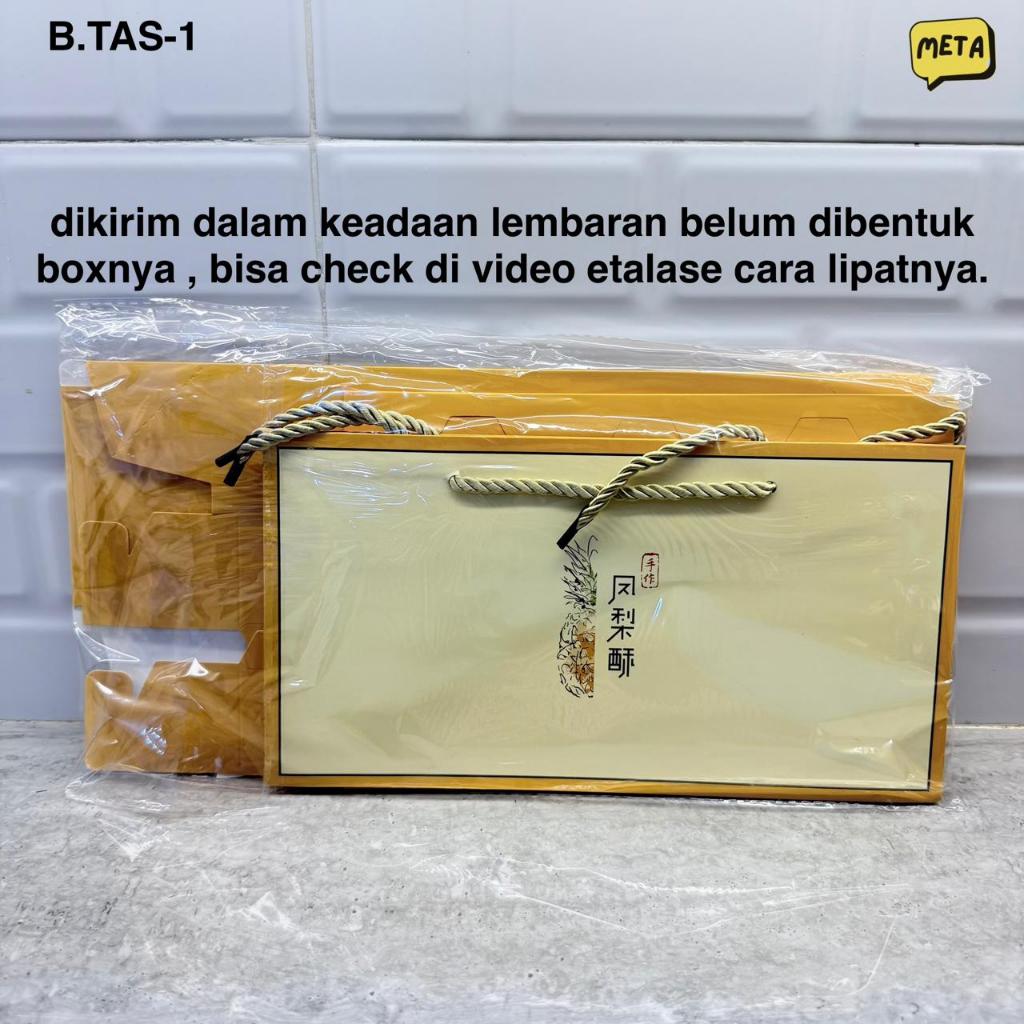 B.TAS-1 BOX+PAPERBAG 5(LIMA) FRUIT / TAIWAN NASTAR BOX / HAMPERS BOX / DRY CAKE BOX / NASTAR BOX