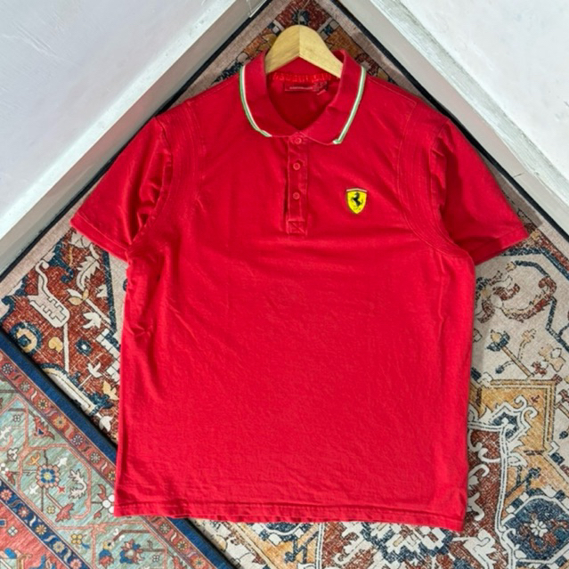 เสื้อโปโล MERAH RED FERRARI