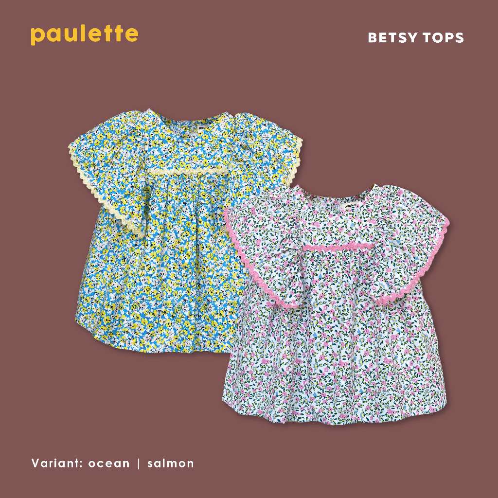 Paulette Kids Betsy Tops เสื้อเด็กผู้หญิง
