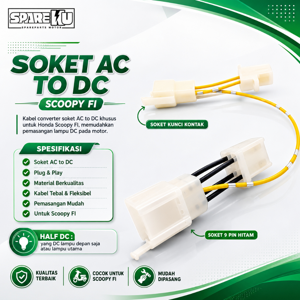 AC TO DC CURRENT CONVERTER CABLE SCOOPY FI ROUGH STATER AC TO DC CONVERTER CABLE SCOOPY FI ROUGH STA