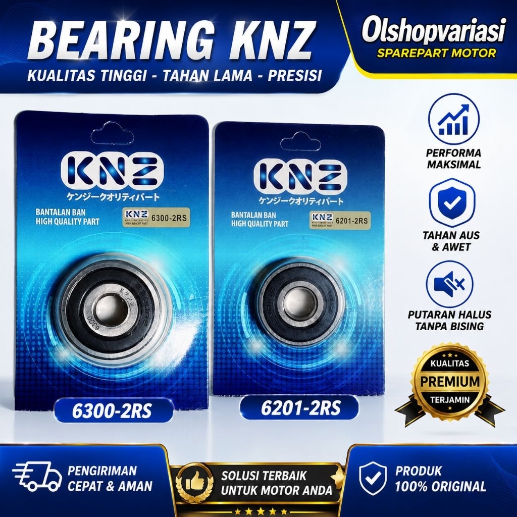 KNZ 6201 2RS & 6300 2RS แบริ่ง