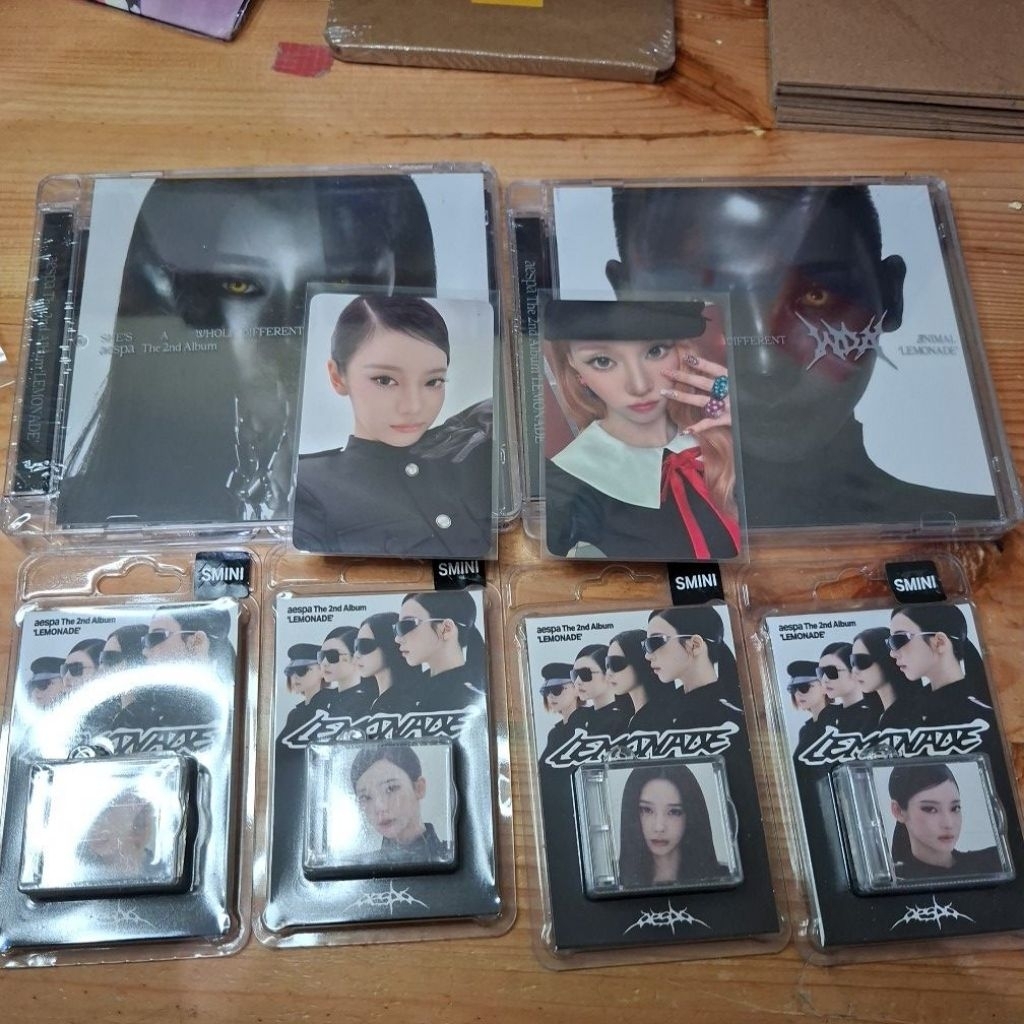 ALBUM อัลบั้มที่ 2 LEMONADE AESPA SMINI MUTUT READY