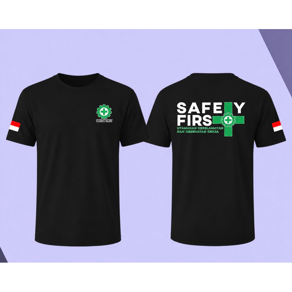 SAFETY FIRST DISTRO เสื้อยืด KEEP WORKING SAFETY