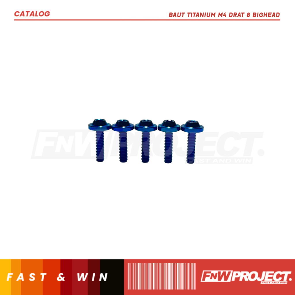 M4 TITANIUM BOLT 8 BIGHEAD THAD