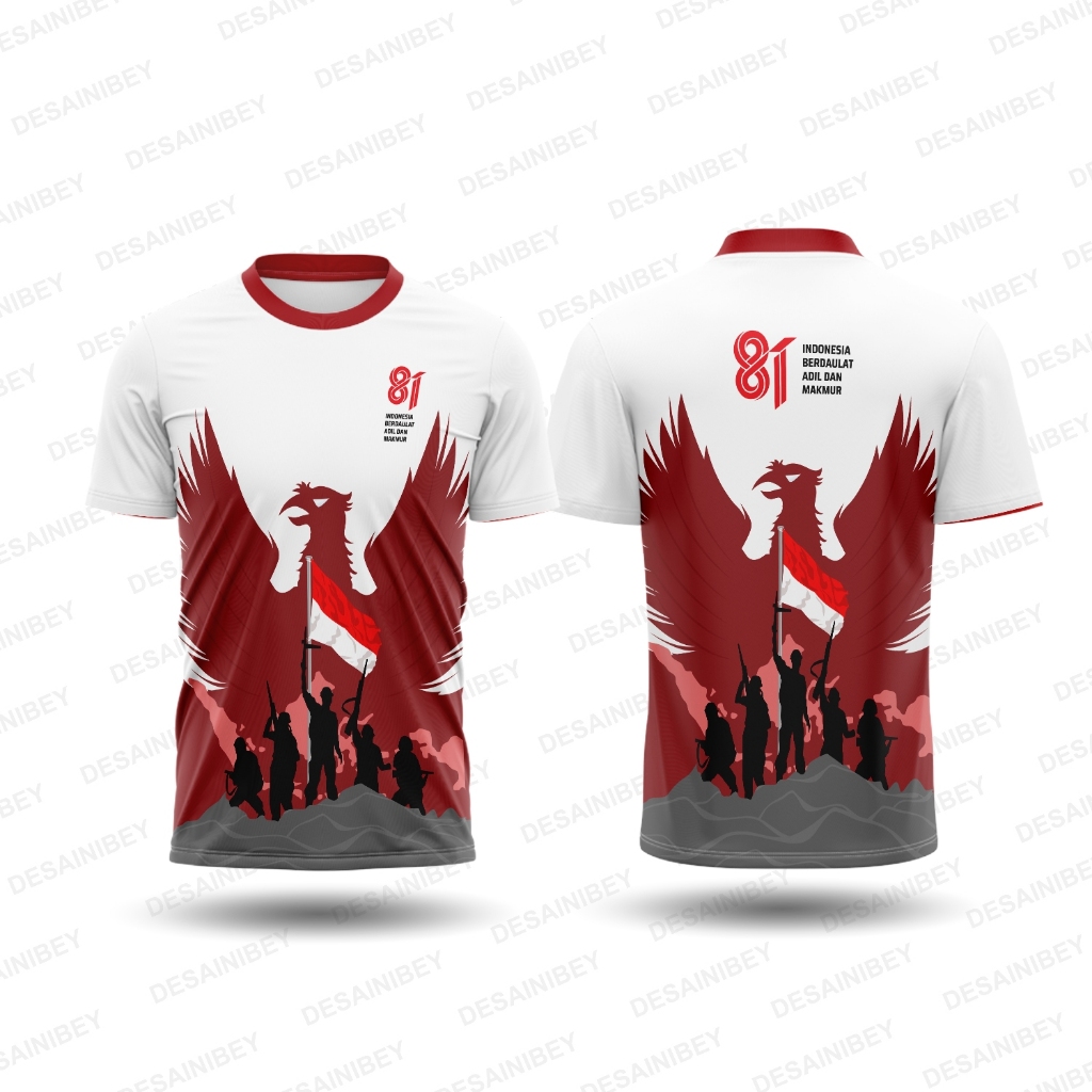 เสื้อเจอร์ซีย์ 17 สิงหาคม 2026 / 81th Independence Day Jersey Fullprint Art-86