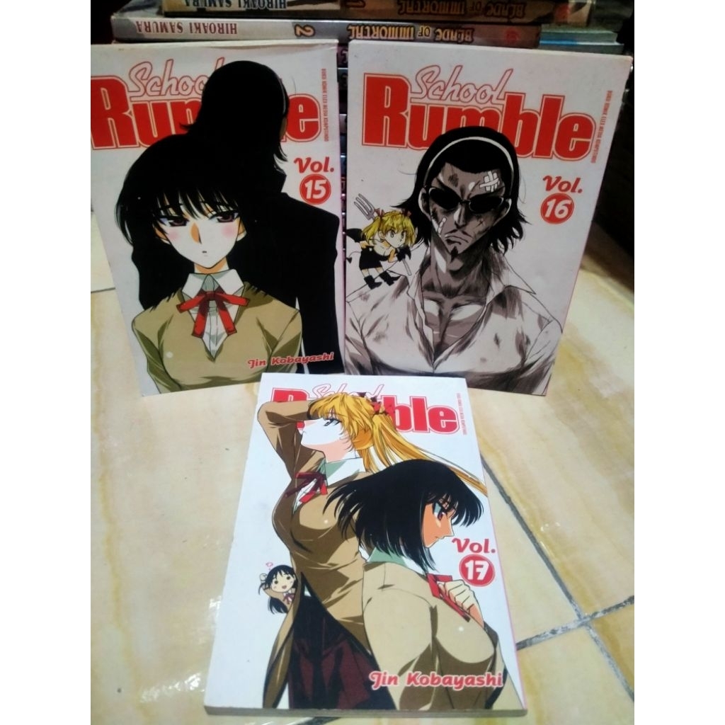 แพ็ก 3 Rumble School Comics vol 15-17 kolpri