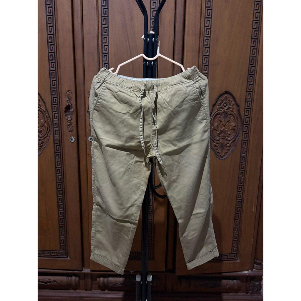 [PRELOVED] กางเกง Giordano Khaki