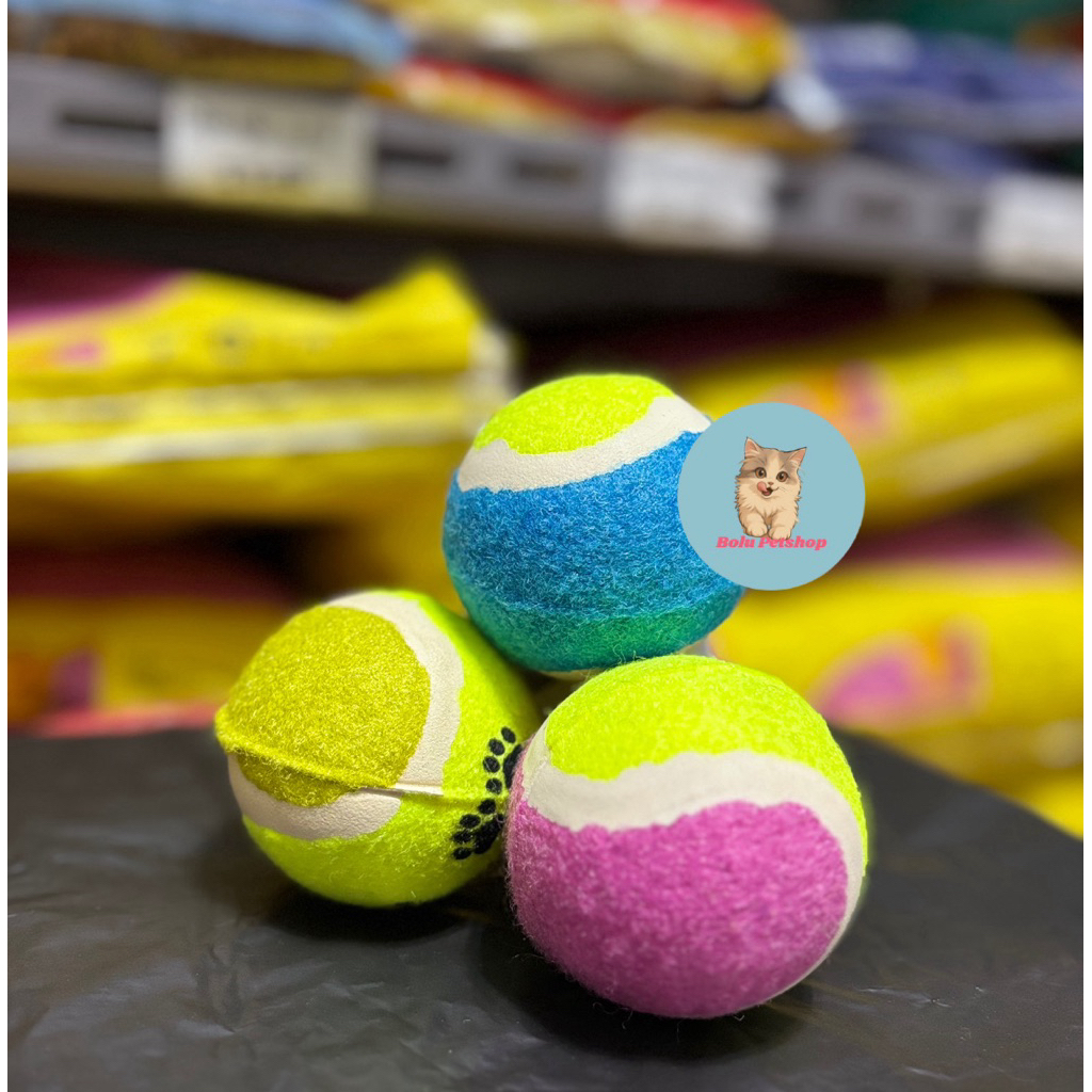 TENNIS BALL - TENNIS Ball ของเล่นสําหรับสุนัขและแมว
