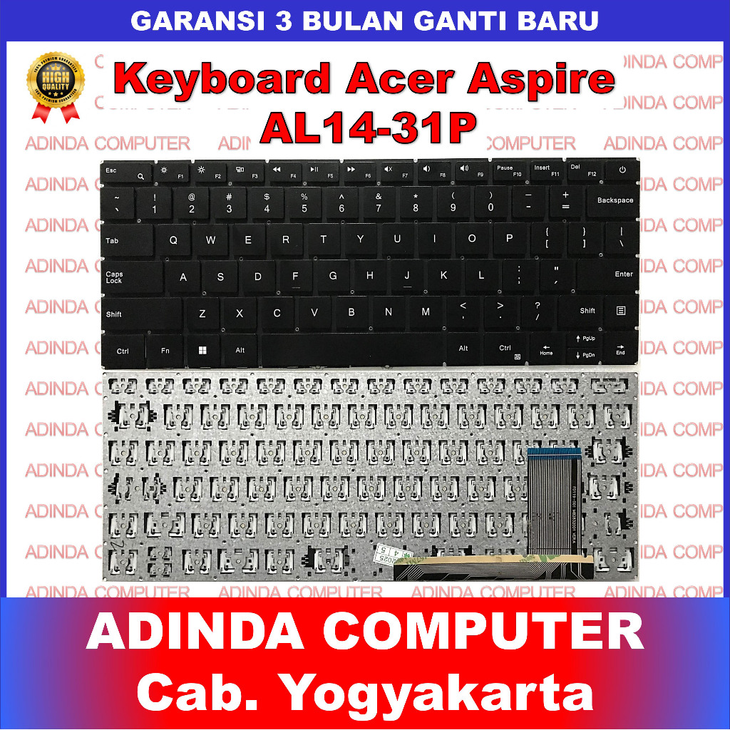 Acer Aspire Lite AL14-31P 33Q5 35XW 335Y 36ZY C0G4 C0QH C6PU C26D 3216 คีย์บอร์ด