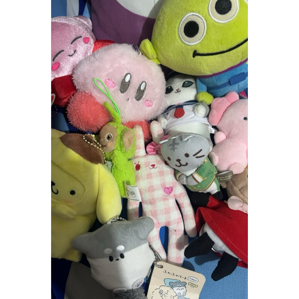 MOOMIN 25/7 [READ DESCRIPTION] ASSAL AMANAH VARIOUS PLUSHIE KEYCHAIN BAGCHARM KIRBY TOY STORY FLAN S