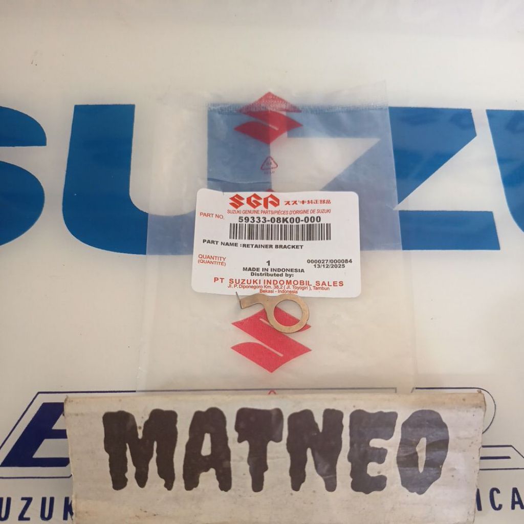 ขายึดรีเทนเนอร์แผ่นเบรคหน้า suzuki nex ll nex ll cross original sgp 59333-08K00
