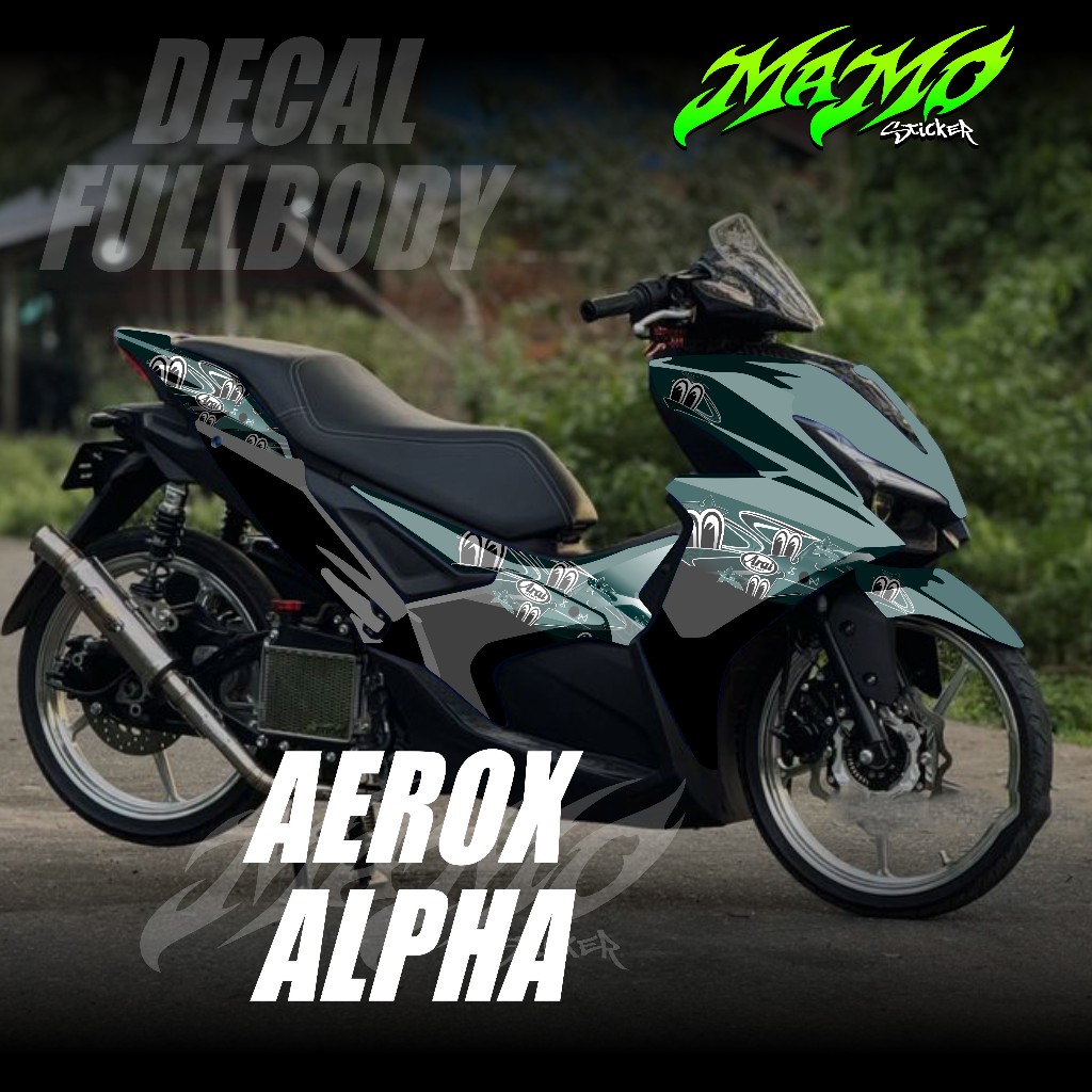 MATA ใหม่ล่าสุด Decal สติกเกอร์ Yamaha Aerox 155 Alpha Full Body 2025 2026 - สติ๊กเกอร์รูปลอก Aerox 