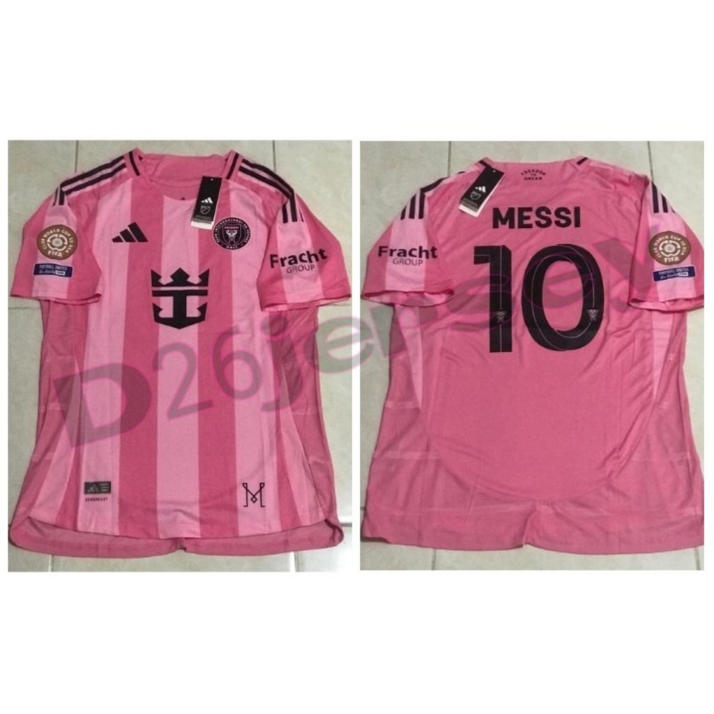 Jersey InTtERr_ Miamii_ Home Player Issue 2025 / 2026 + Print Nameset MESSI 10 / Custom like OFFICIA