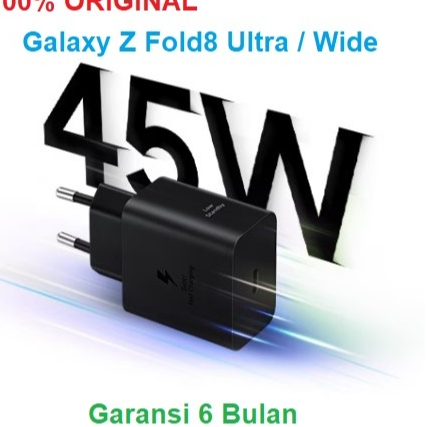 SAMSUNG Adapter Charger Galaxy Z Fold8 Ultra Fold 8 Wide 45W Super Fast Charging ของแท้
