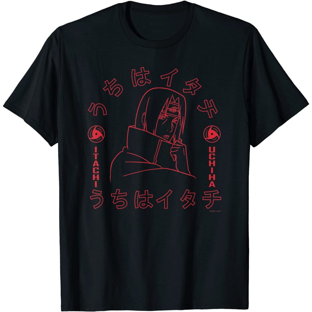 เสื้อยืด Naruto Shippuden Itachi of the Sharingan