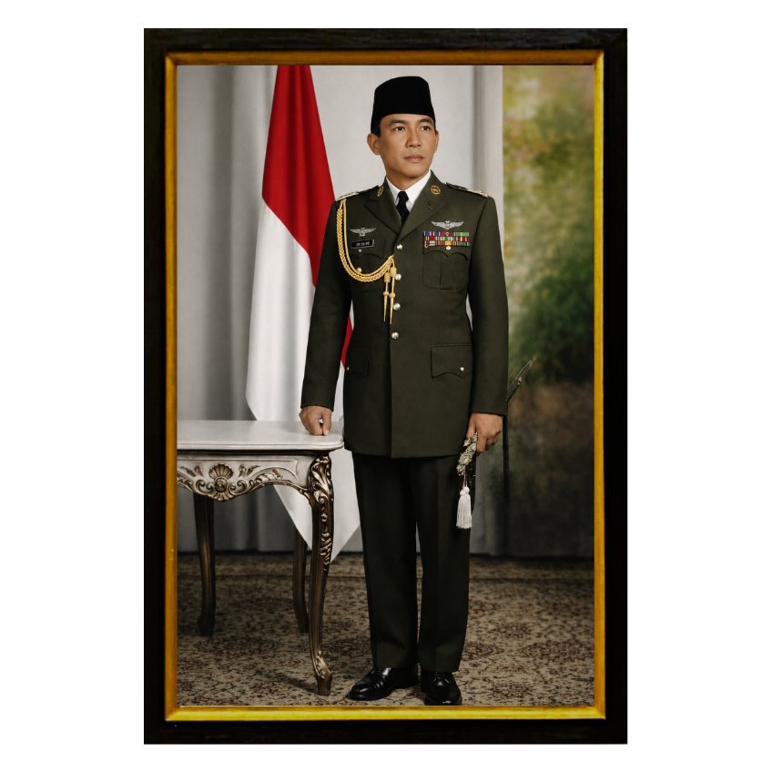 IR SEEKARNO WALL DECORTATION + FRAME UK40X60CM