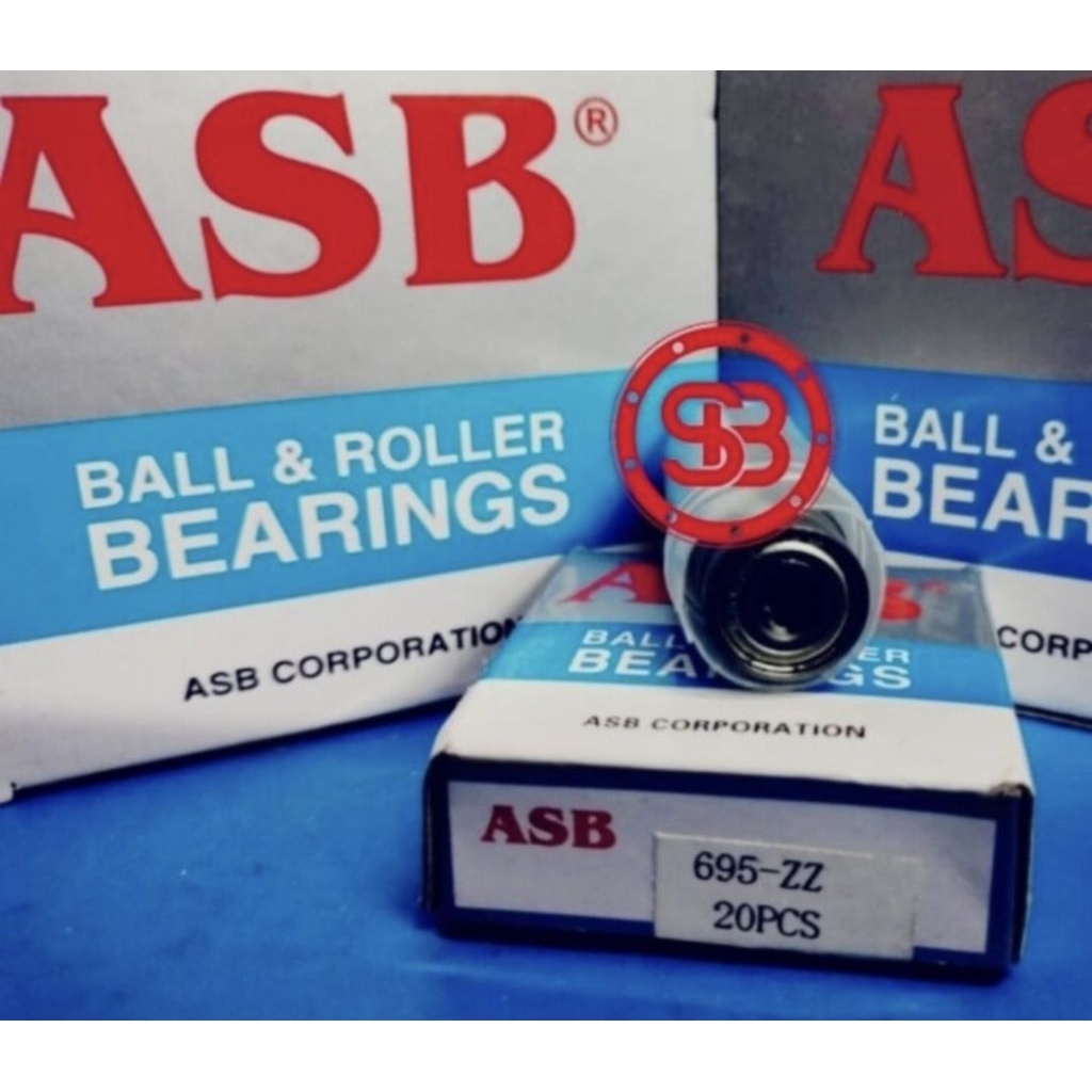 MINIMAL BEARING 695 ZZ ASB MINIMUM 2pc