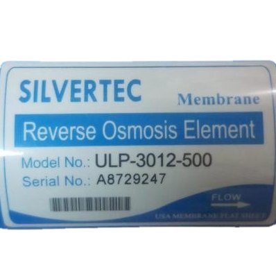 RO Membrane 3012 - 500 GPD SILVERTEC / 500GPD