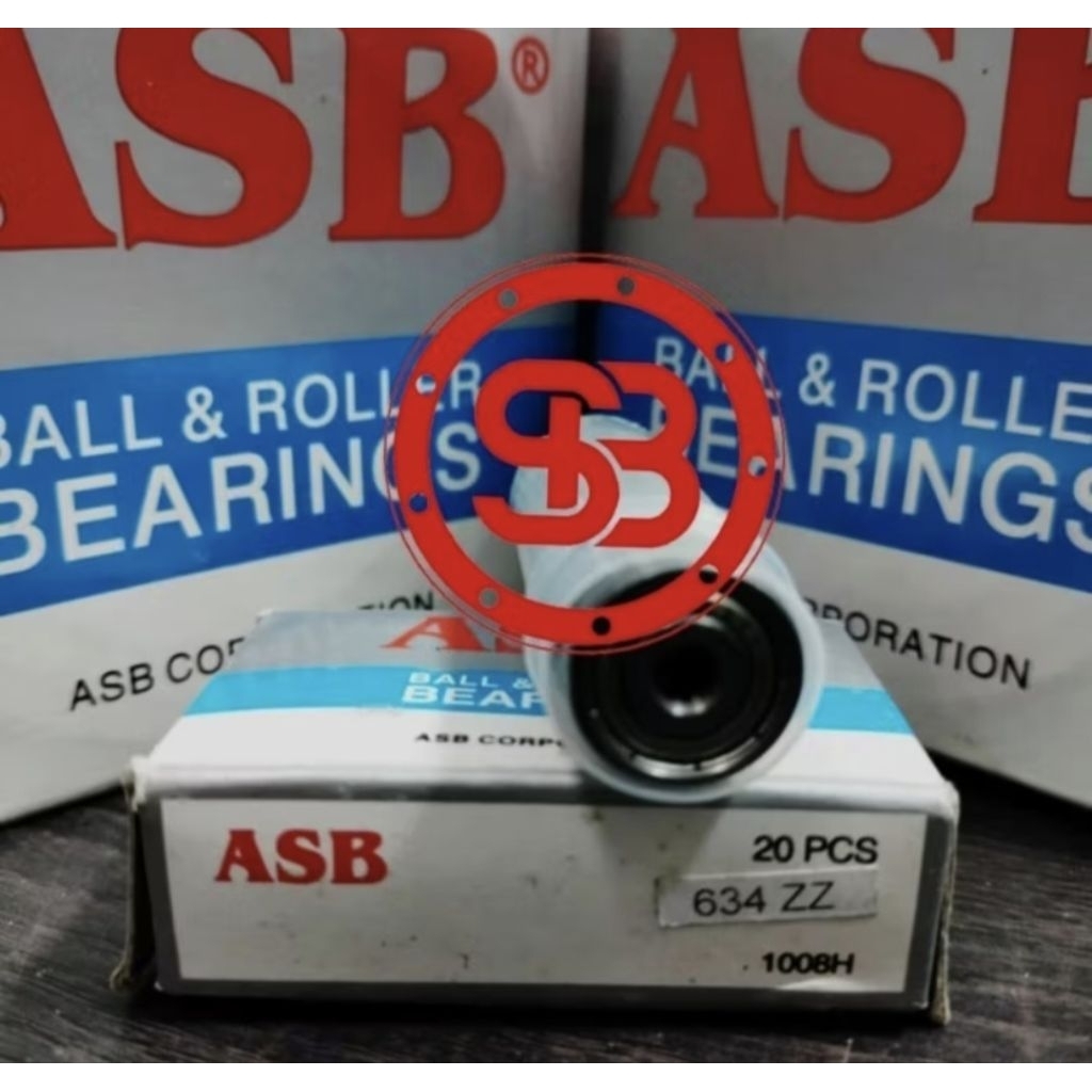 MINIMAL BEARING 634 ZZ ASB ORIGINAL ขั้นต่ํา 10 ชิ้น