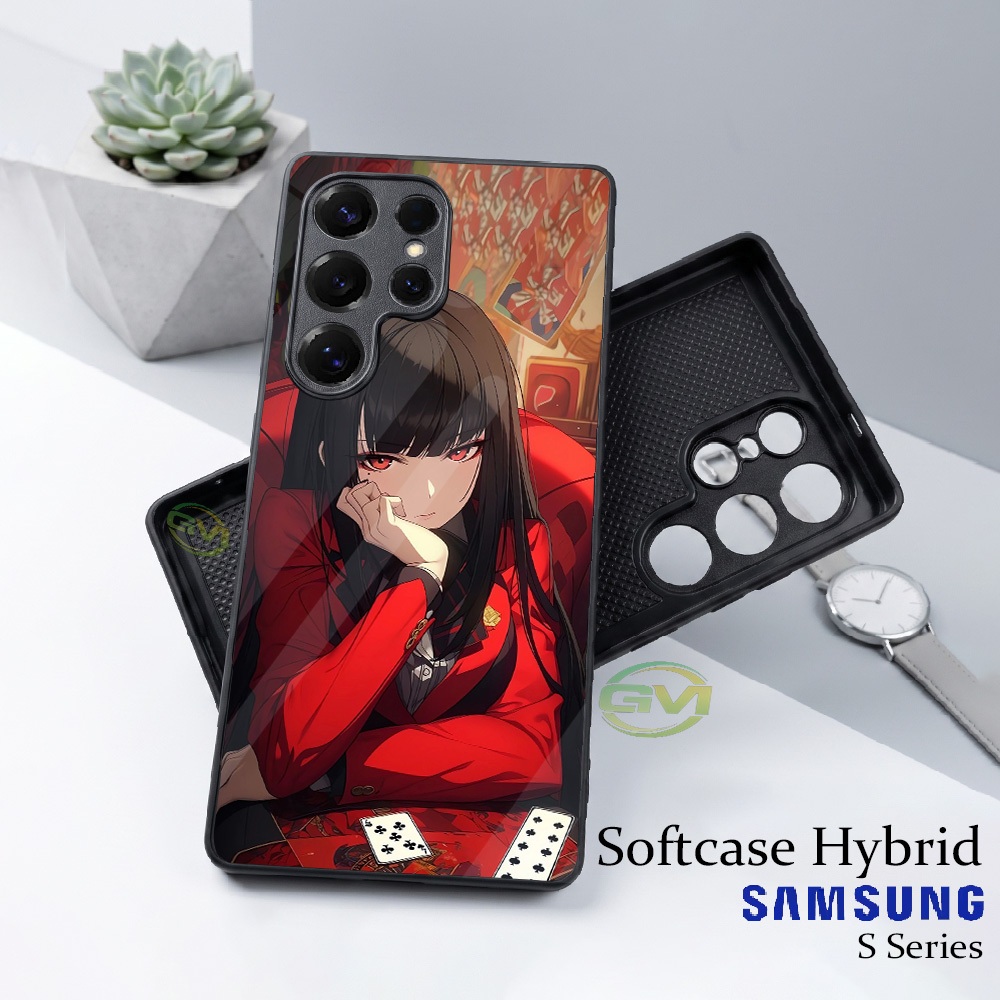 Samsung S21 S22 S23 S24 S25 S26 Ultra Glass Softcase |GM28| เคสซัมซุง | Mika Hp S21ultra S22ultra S2
