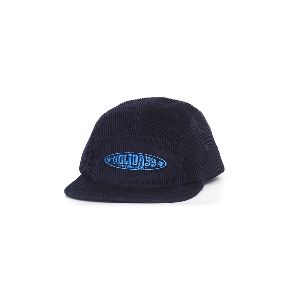 หมวก Moskav Olise Navy Coduroy 5 แผง