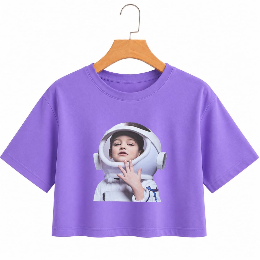 CROP TOP DTF ASTRO BOY เสื้อยืดครอปผู้หญิง