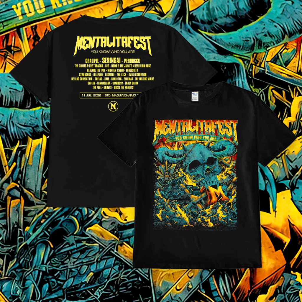 เสื้อยืดวง Magnite Premium MENTALITAFEST 2026 Verse 2