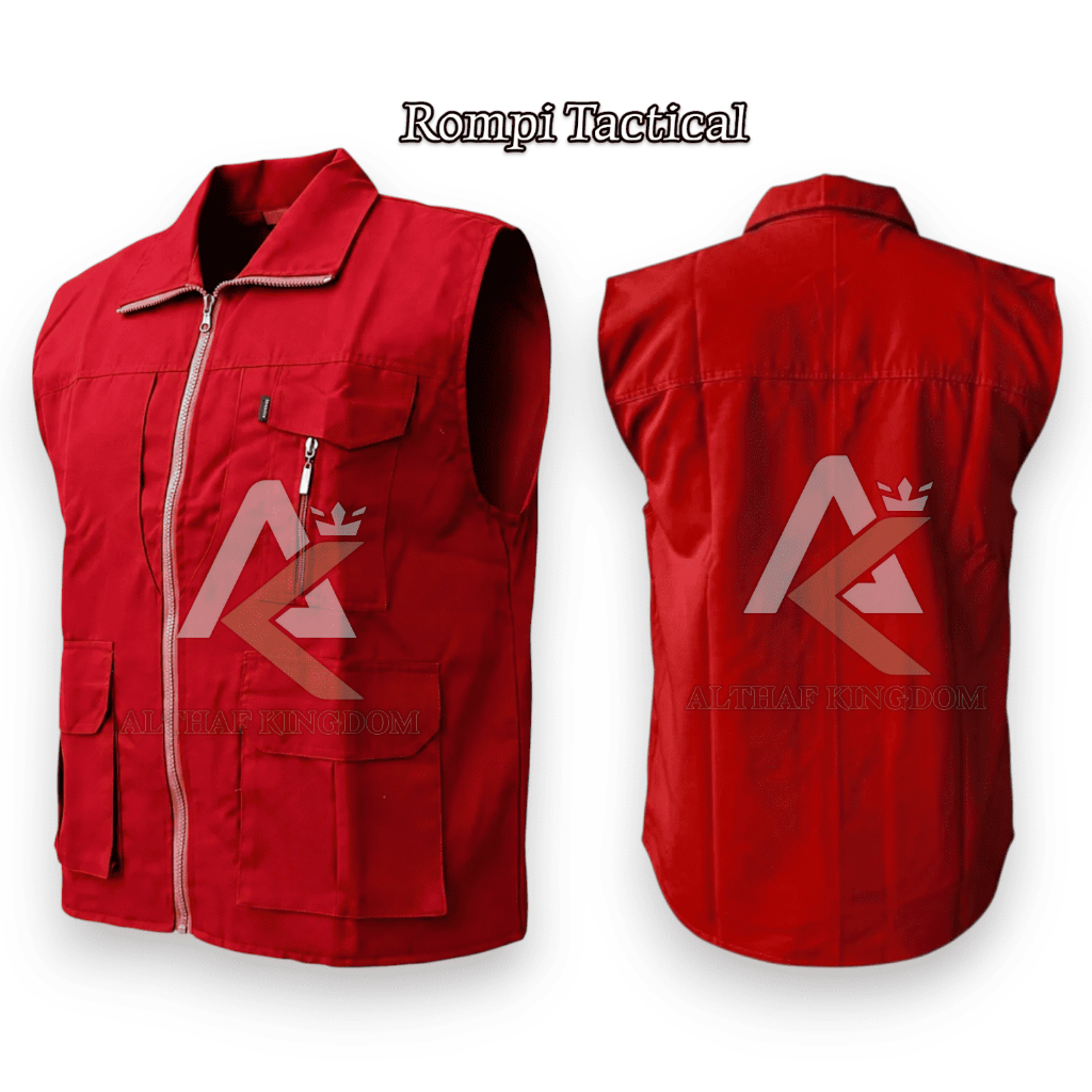มัลติฟังก์ชั่นยุทธวิธีกลางแจ้ง VEST พร้อมกระเป๋าจํานวนมาก / VEST / ยุทธวิธี / RIPSTOP / ภูเขา / กลาง